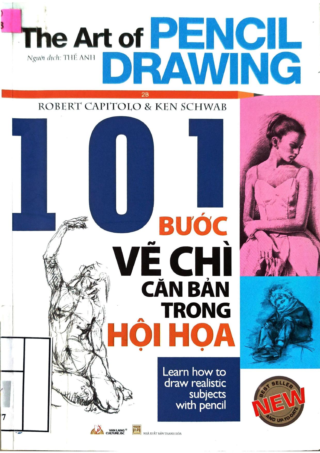 101 bước vẽ chì căn bản trong hội họa