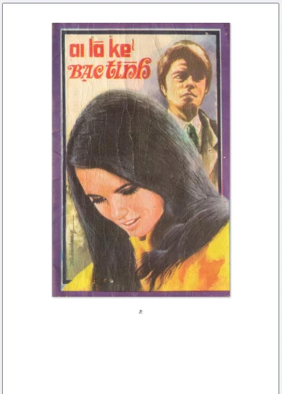 Ai là kẻ bạc tình