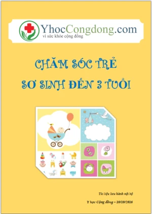 Chăm sóc trẻ sơ sinh đến 3 tuổi