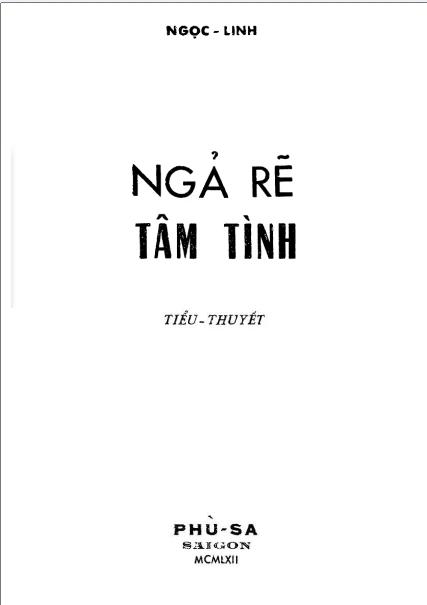 Ngả rẽ tâm tình