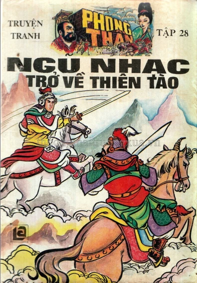 Truyện tranh Phong thần bộ 32 tập Tập 28 Ngũ Nhạc trở về Thiên Tào