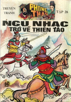 Truyện tranh Phong thần bộ 32 tập Tập 28 Ngũ Nhạc trở về Thiên Tào