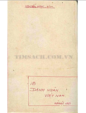 18 danh nhân Việt Nam