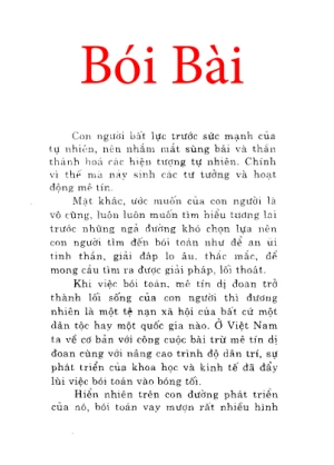 Bói bài