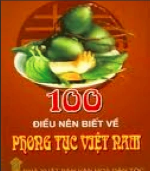 100 điều nên biết về phong tục Việt Nam