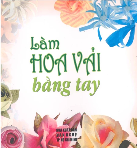 Làm hoa vải bằng tay