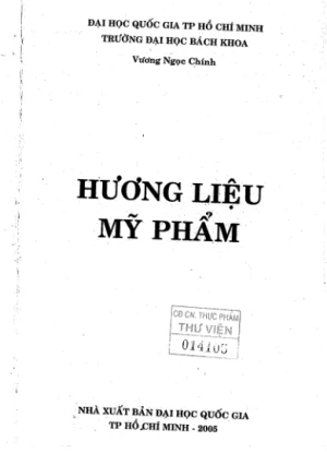 Hương liệu mỹ phẩm