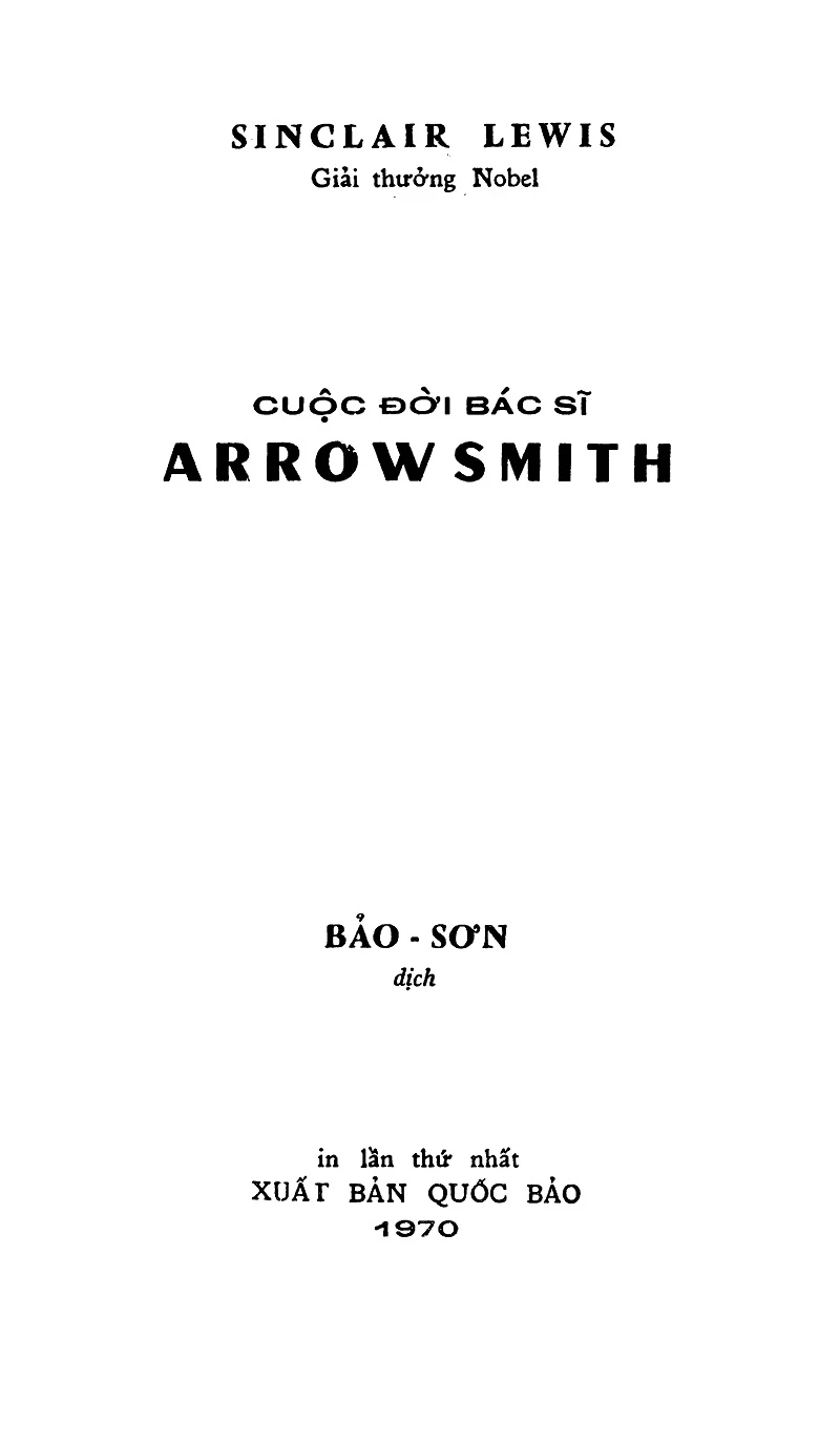 Cuộc đời bác sĩ ArrowSmith