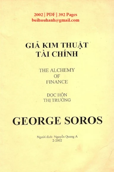 Giả Kim Thuật Tài Chính