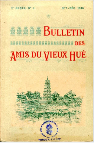 Những người bạn cố đô Huế tiếng Pháp tập 4 (1916)
