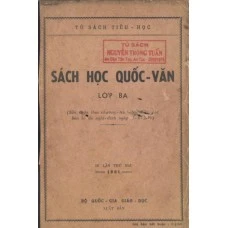Sách học quốc văn lớp 3 1951
