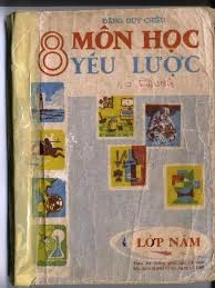 8 môn học yếu lược lớp 5 (1972)