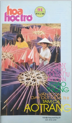 Hoa học trò 91 (Số 15-1995; 10-08-1995) "Dân" học trò với trật tự an toàn giao thông