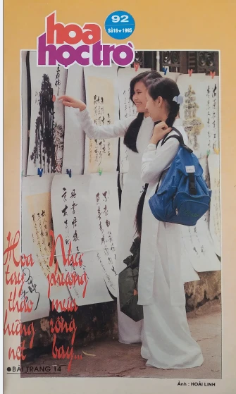 Hoa học trò 92 (Số 16-1995; 20-08-1995) Hoa tay thảo những nét