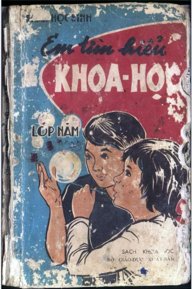 Em yêu khoa học lớp Năm phần học sinh 1965