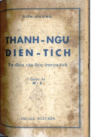 TỰ ĐIỂN THÀNH NGỮ ĐIỂN TÍCH Quyển hạ