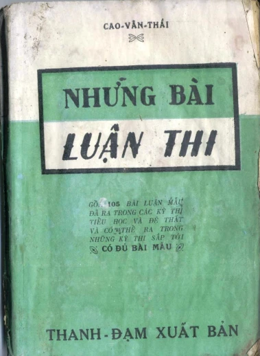 Những bài luận thi tiểu học 1967