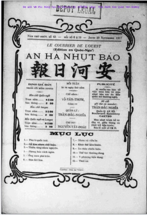 An Hà Nhựt Báo Số 43