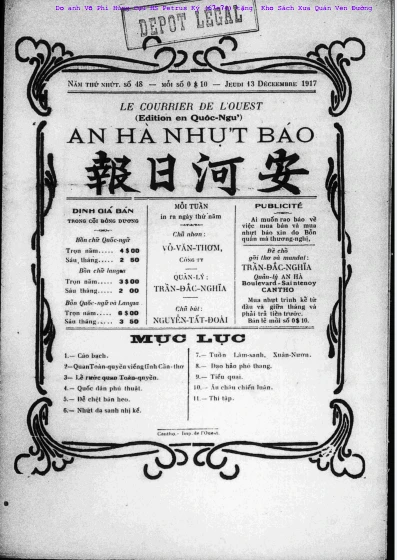 An Hà Nhựt Báo Số 48