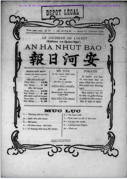 An Hà Nhựt Báo Số 53
