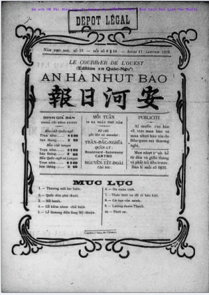 An Hà Nhựt Báo Số 53