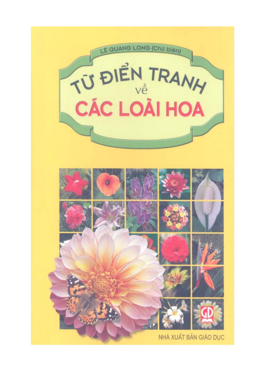 Từ điển tranh về các loài hoa