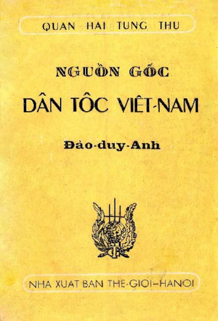 Nguồn gốc dân tộc Việt Nam