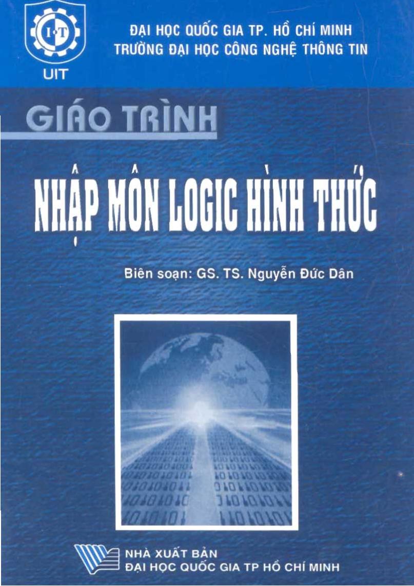Giáo trình nhập môn logic hình thức