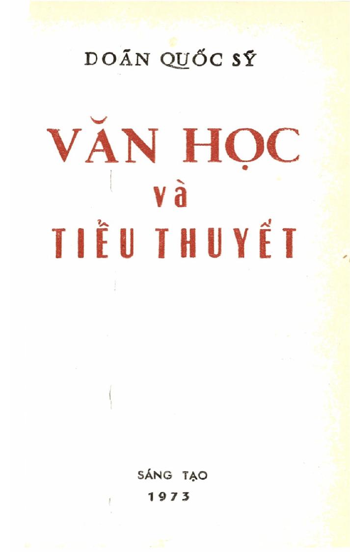 Văn học và tiểu thuyết