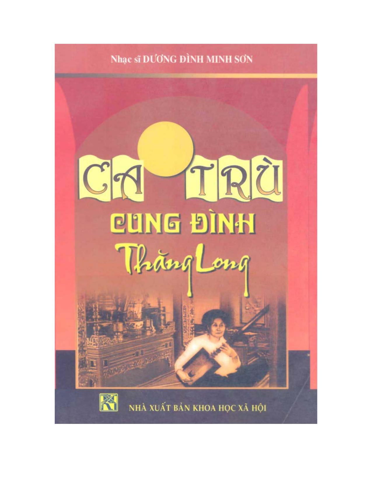 Ca trù cung đình Thăng Long