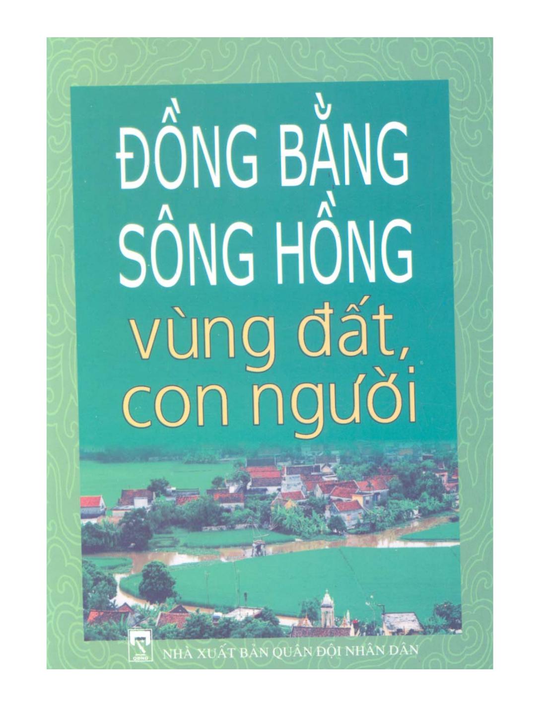 Đồng bằng sông Hồng vùng đất, con người