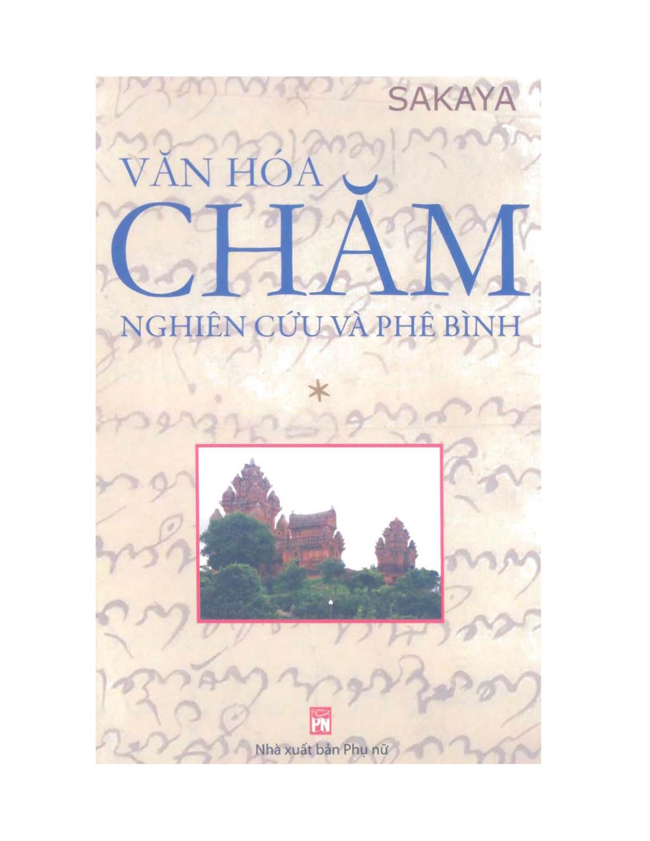 Văn hóa Chăm Nghiên cứu và phê bình