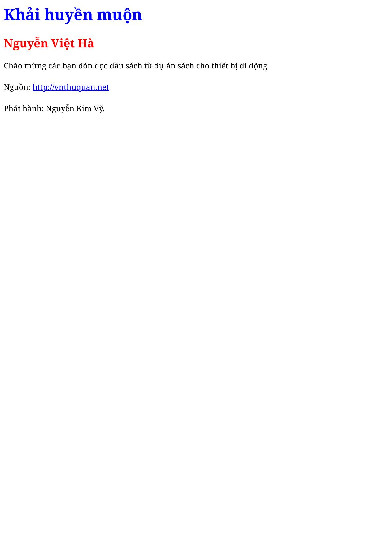 Khải huyền muộn