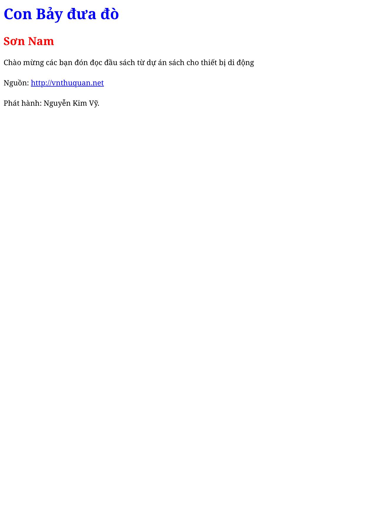 Con Bảy đưa đò