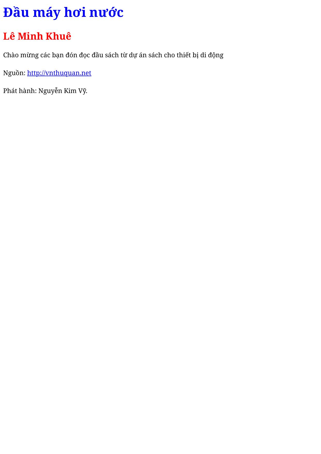 Đầu máy hơi nước