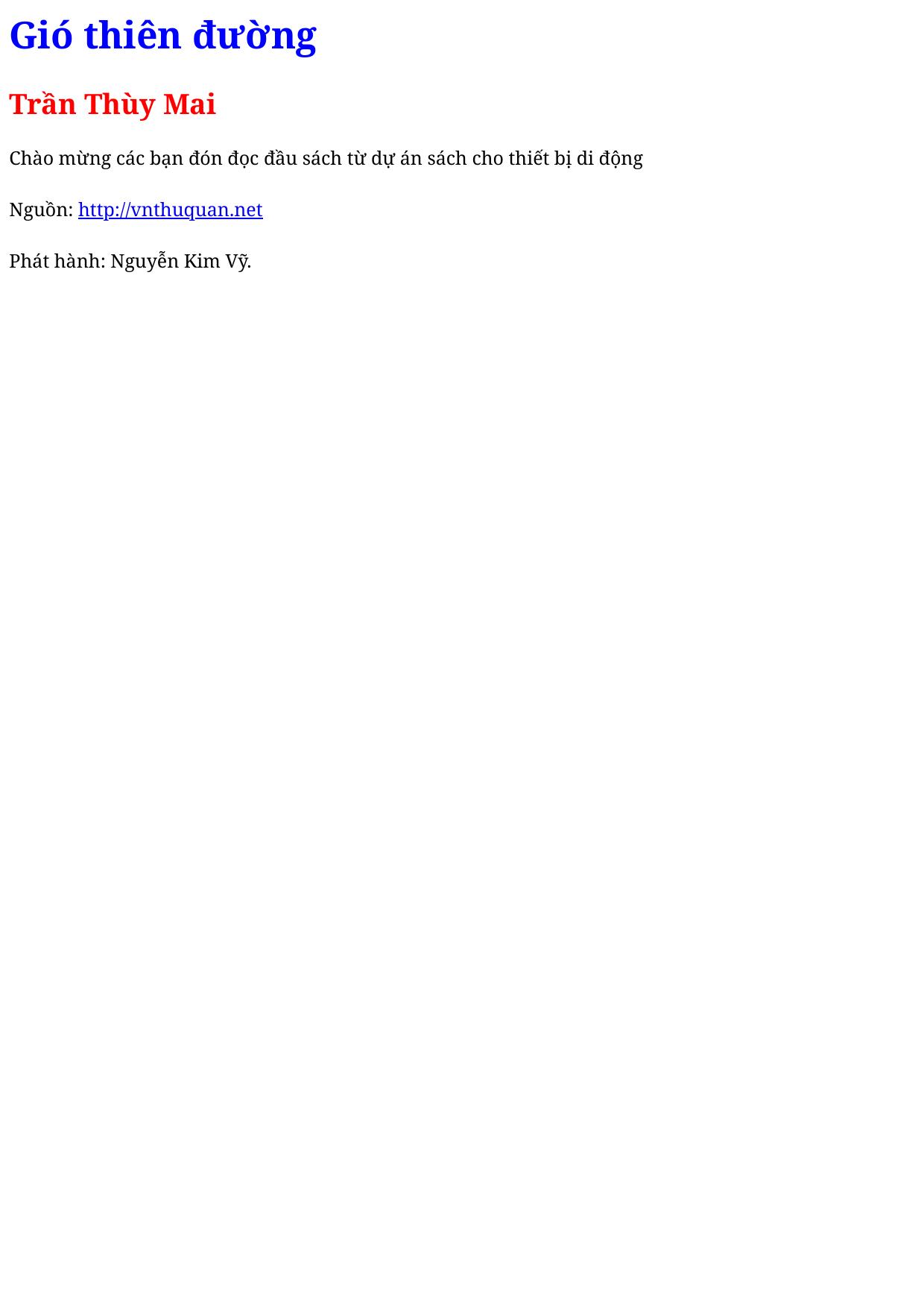 Gió thiên đường