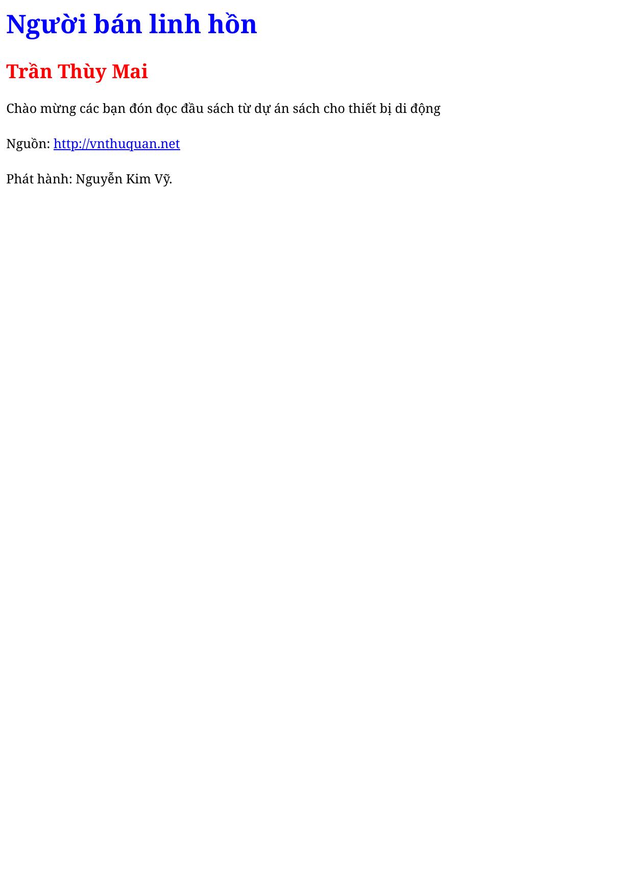 Người bán linh hồn