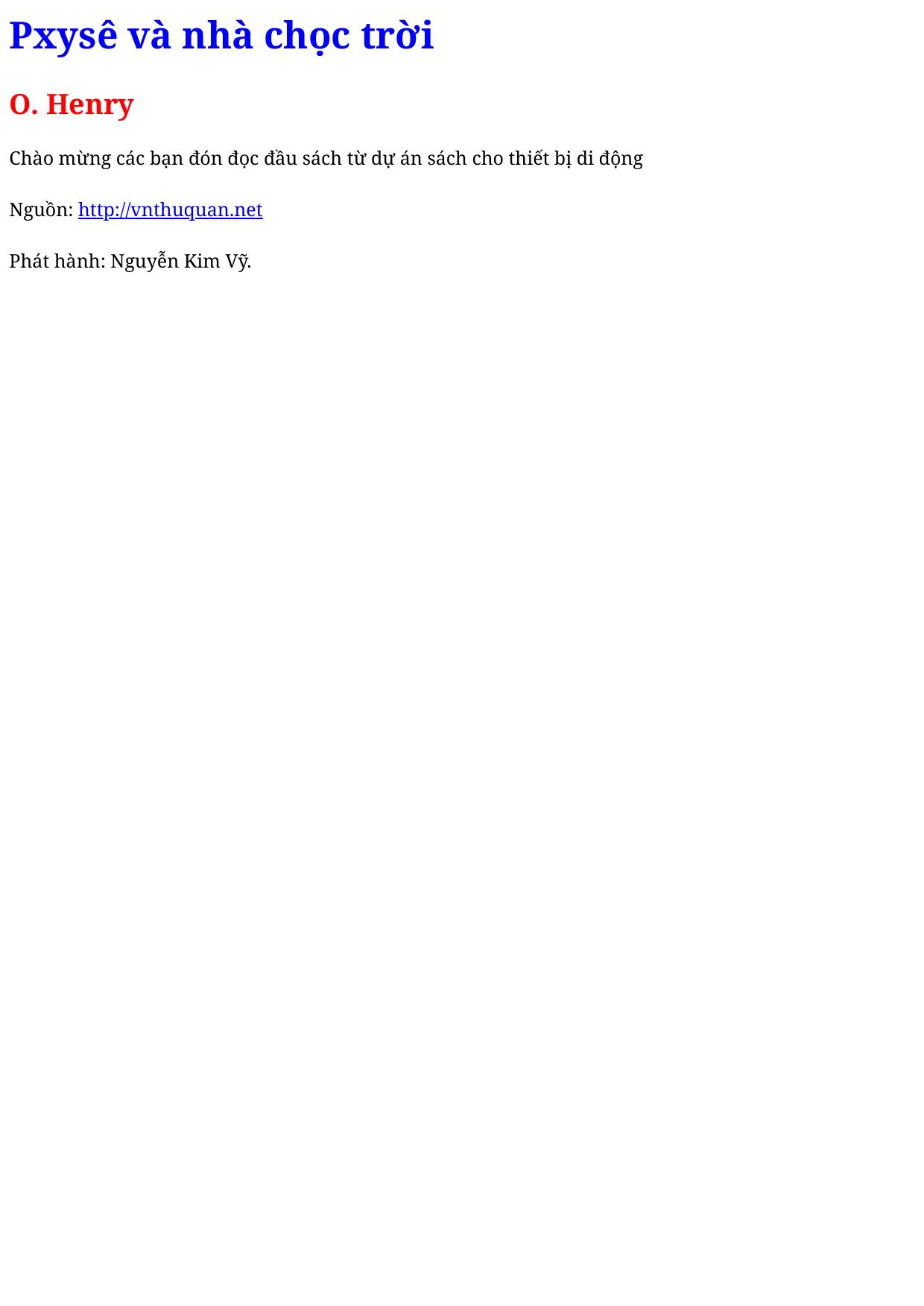 Pxysê và nhà chọc trời