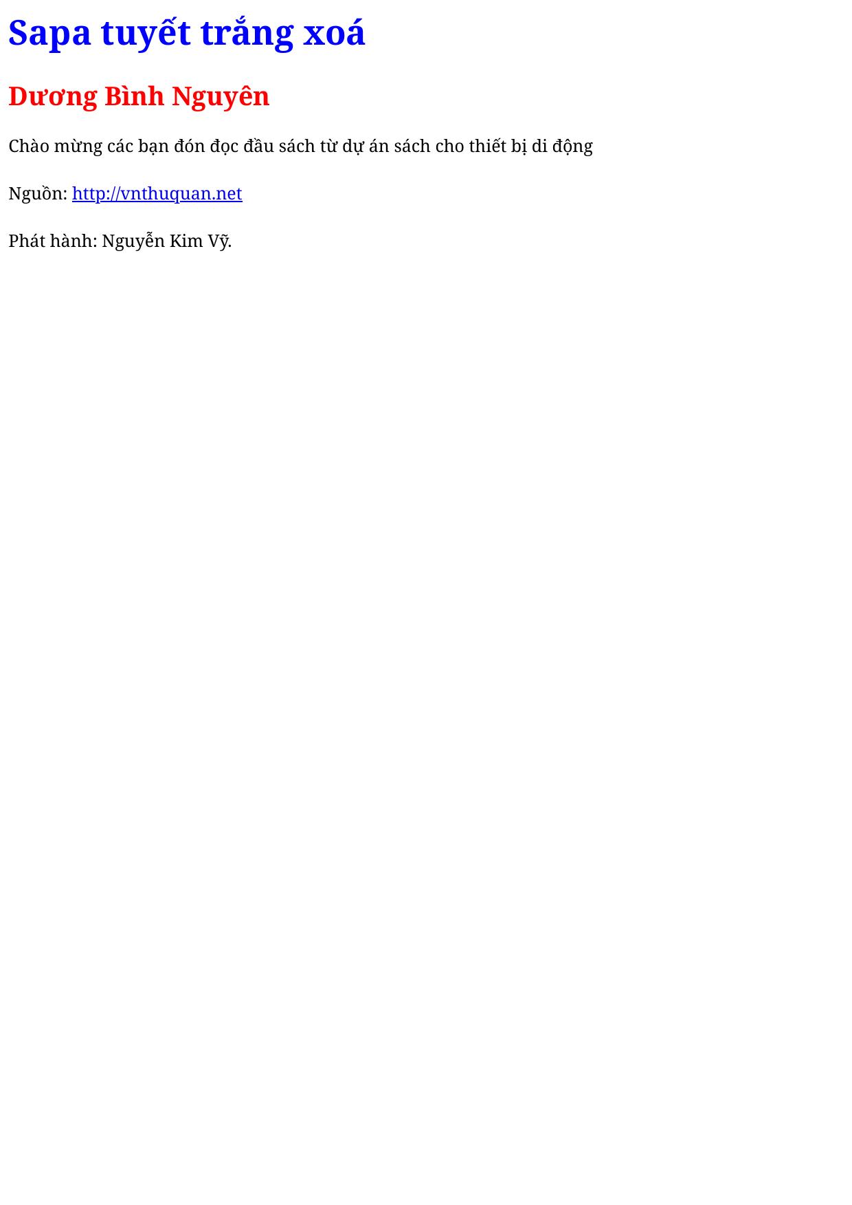 Sapa tuyết trắng xoá