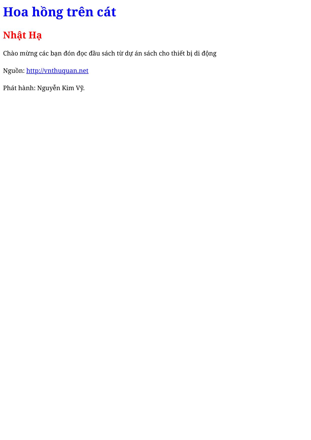 Hoa hồng trên cát