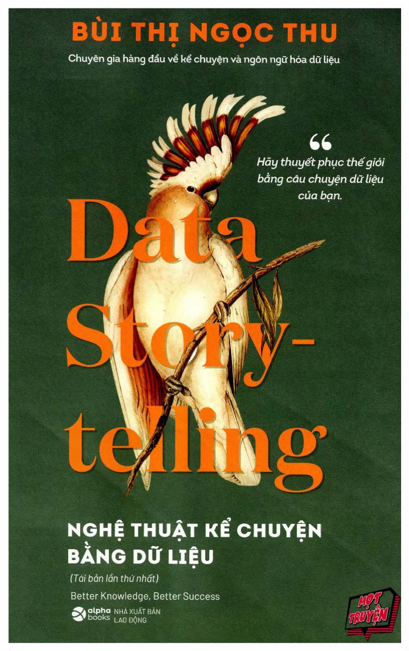 Data story telling Nghệ thuật kể chuyện bằng dữ liệu