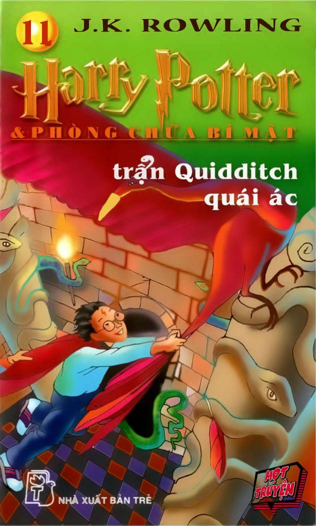 Harry Potter (bộ 51 tập) Tập 11: Harry Potter và phòng chứa bí mật: Trận Quidditch quái ác