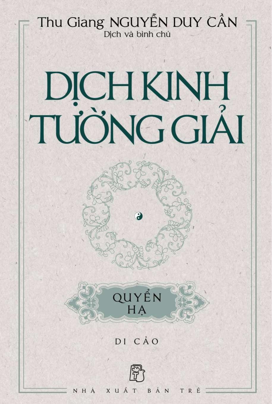 Dịch kinh tường giải Quyển hạ