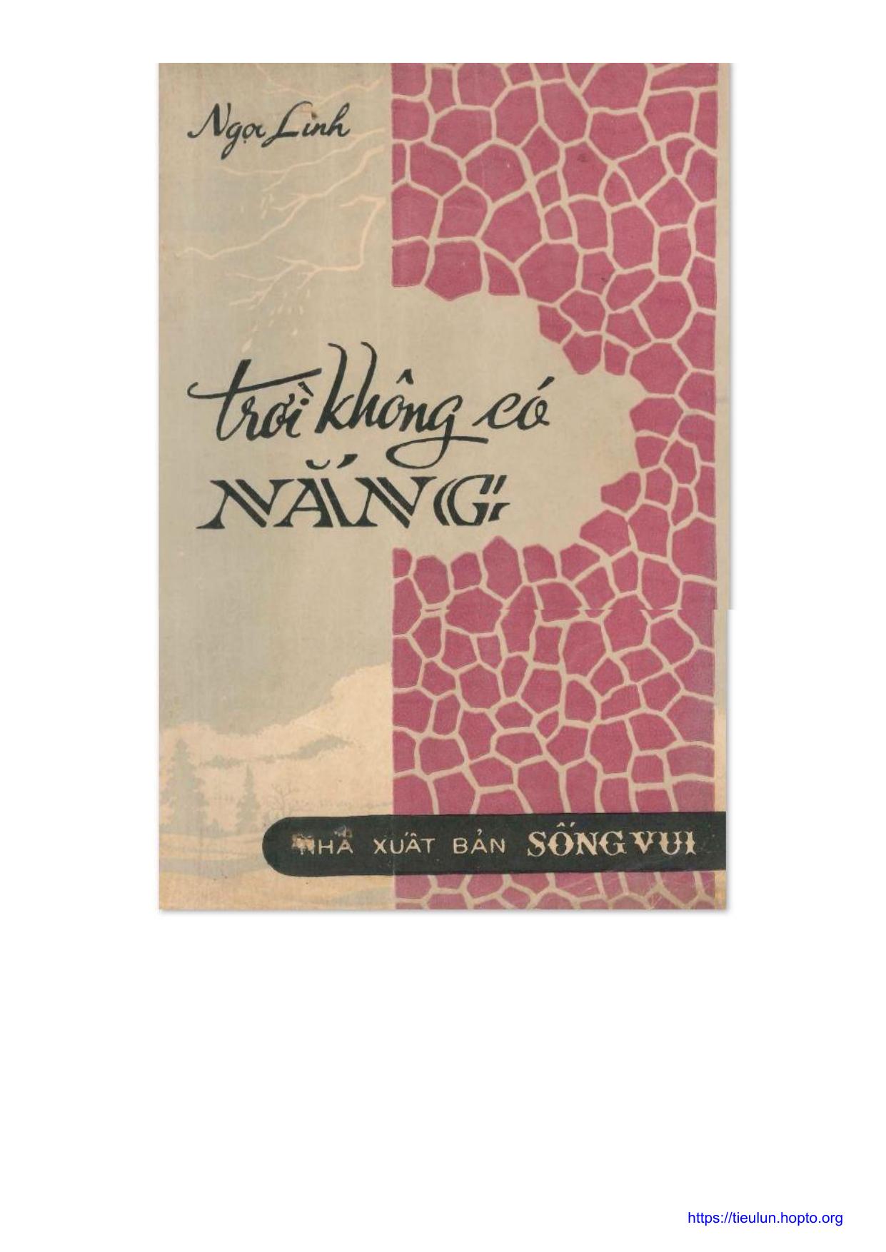 Trời không có nắng