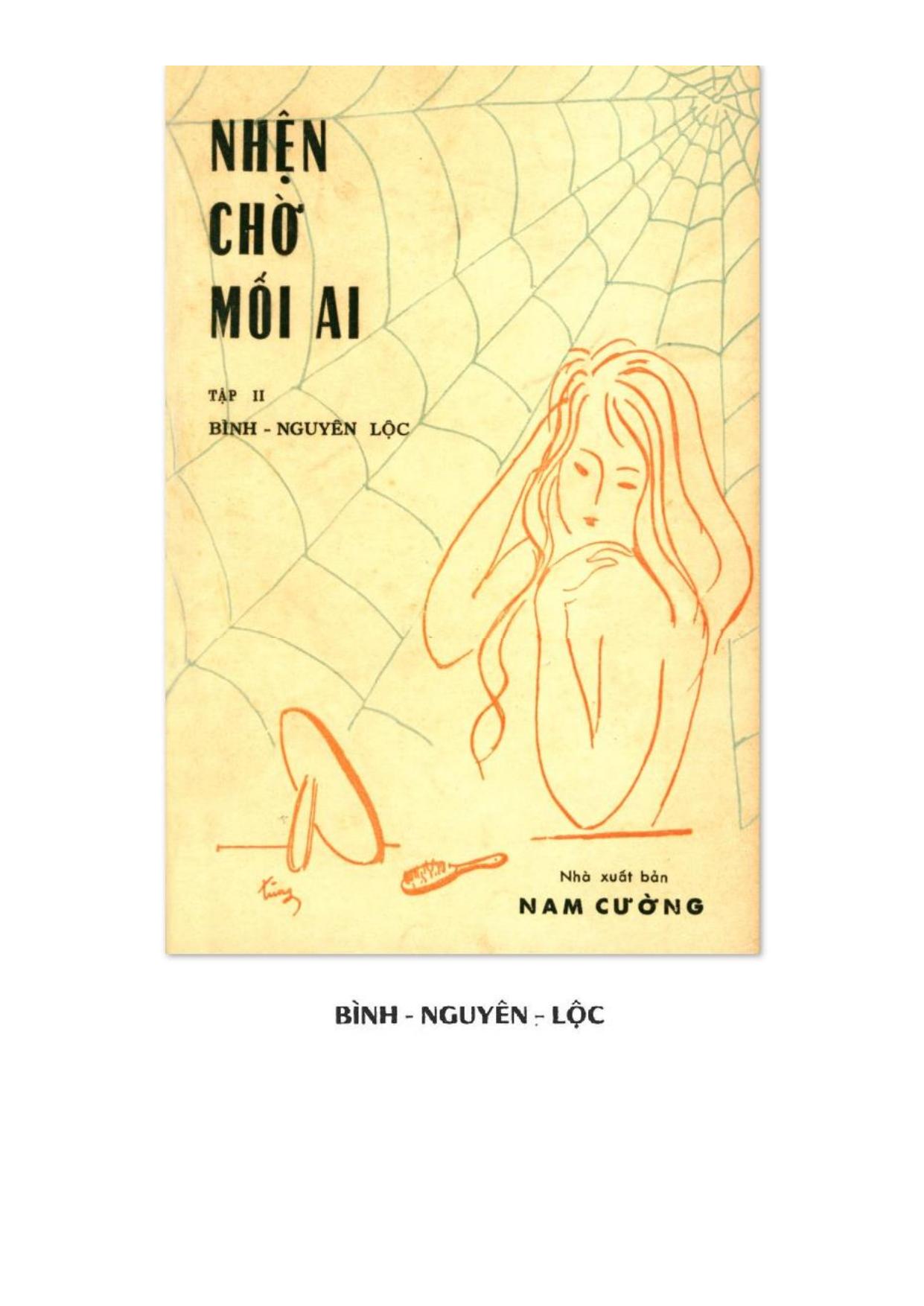 Nhện chờ mối ai Quyển 2