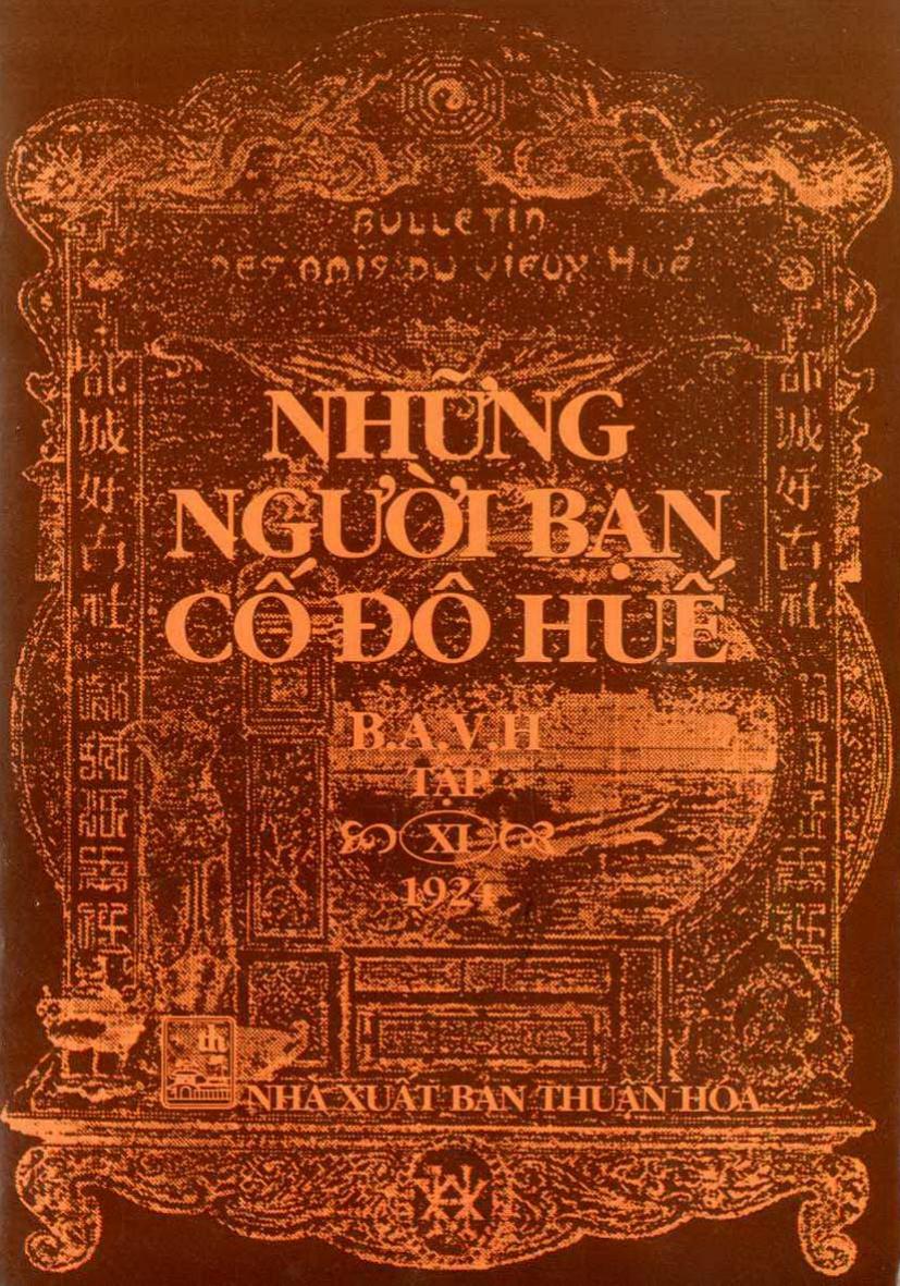 Những người bạn cố đô Huế Tập XI (1924)