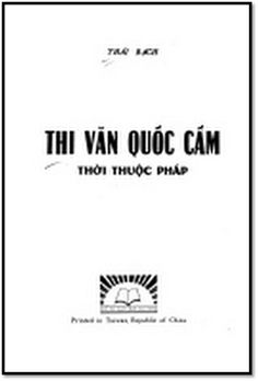 THI VĂN QUỐC CẤM – THỜI PHÁP THUỘC