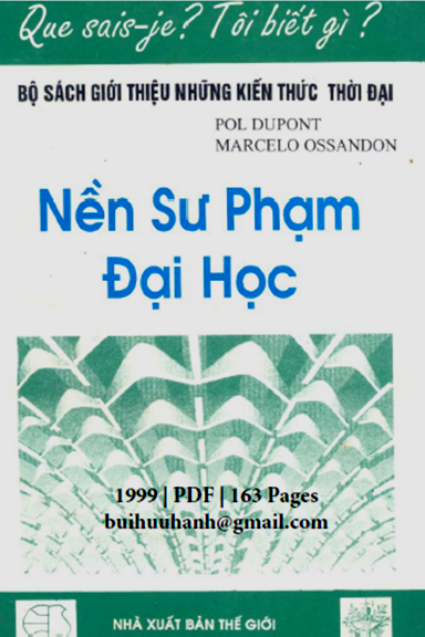Nền Sư Phạm Đại Học